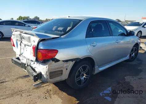2009 Toyota Corolla S from USA, damaged, VIN 1NXBU40EX9Z044380